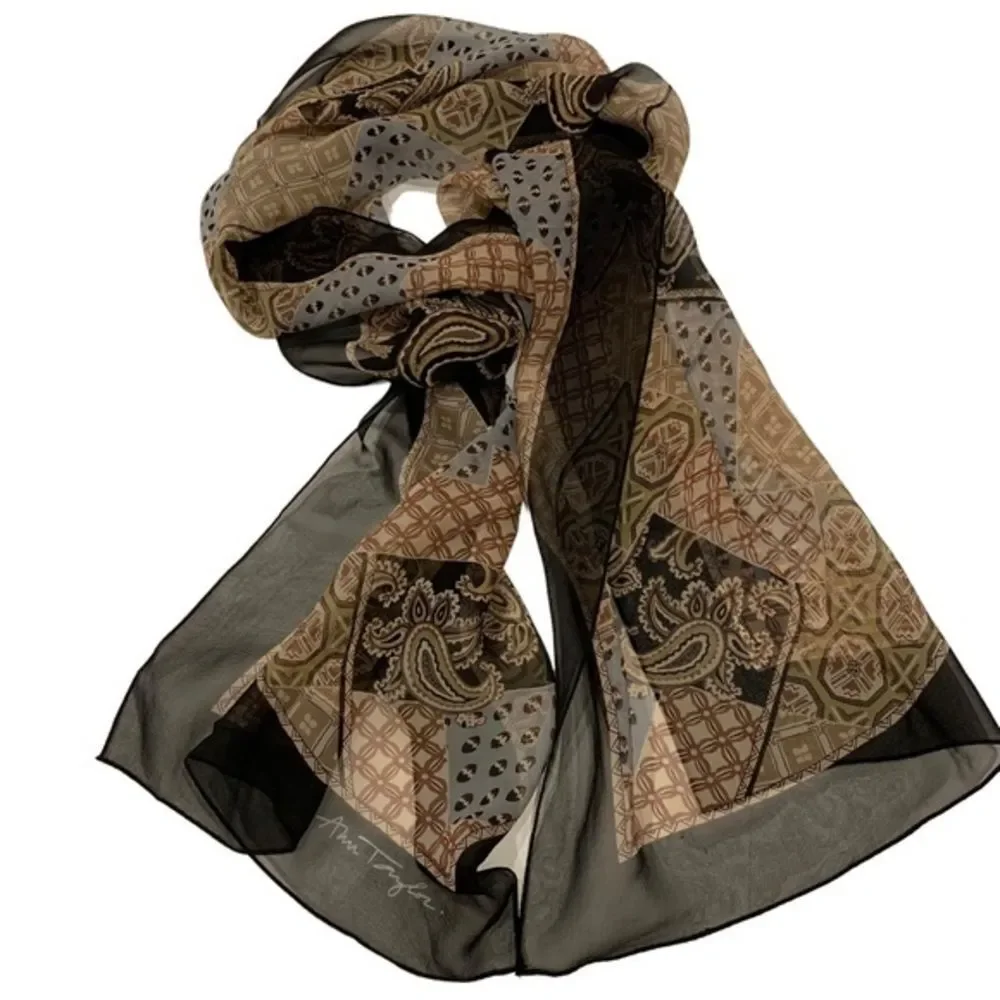 Ann Taylor Silk Printed‎ Scarf